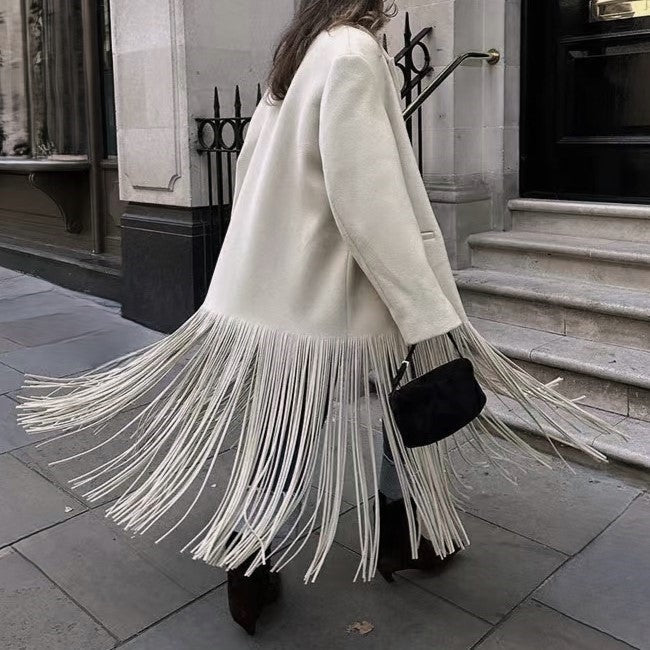 Langes Tassle Coat