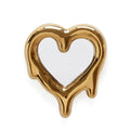 Gold schmelzendes Herz