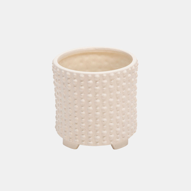 Abstrakte Dots Footed Planter 8x8