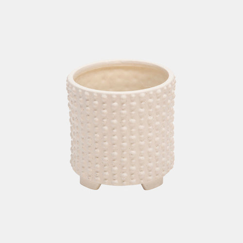 Abstrakte Dots Footed Planter 8x8