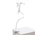Sparrow Lampe mit Clamp - Abheben