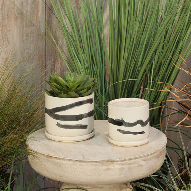 Künstler Paint Planter mit Untersetzer 5x5