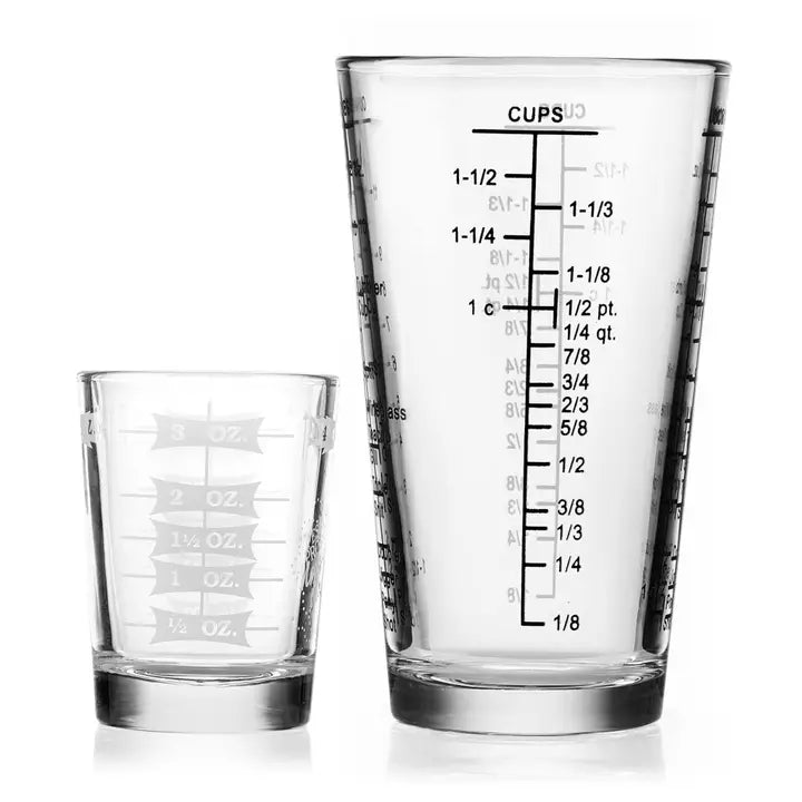 Mixologist Essentials 2-Stückmessglassatz
