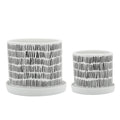 Tribal Planter mit Saucer 6x6