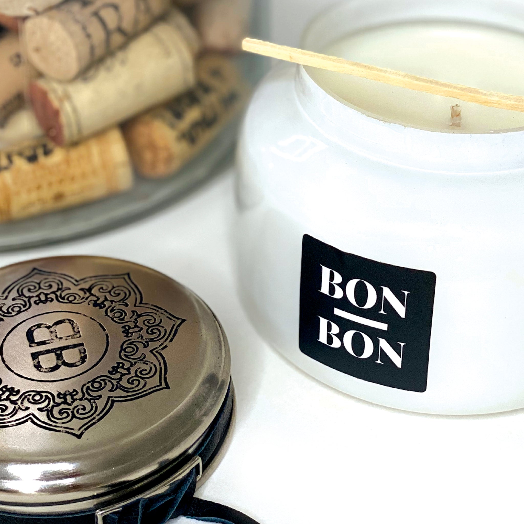 Bon Bon Signatur Kerze