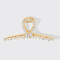 Metall Rhinestone Loop Klaue