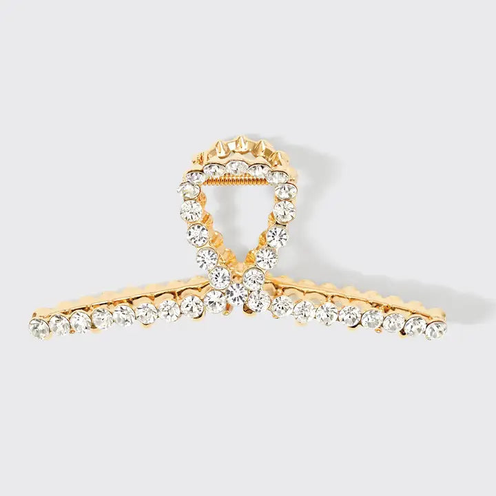 Metall Rhinestone Loop Klaue