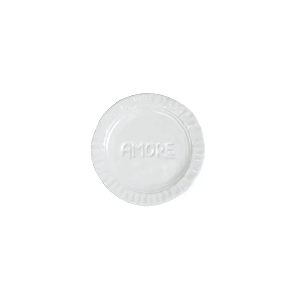 Pietra Serena Amore Plate