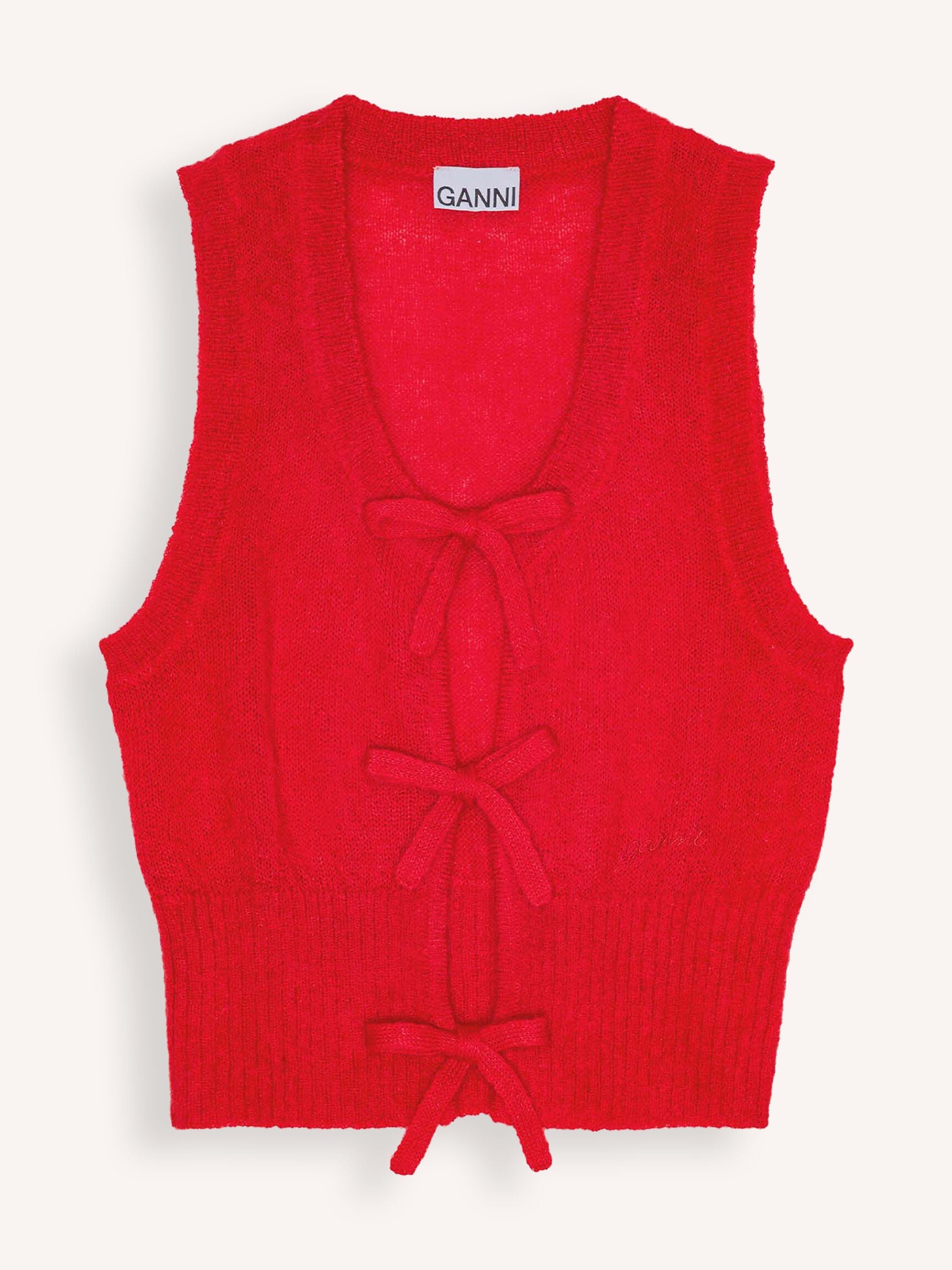 Rote Stringweste